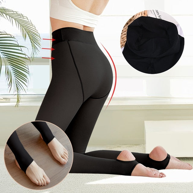 Winter Thermal Leggings - Olivell
